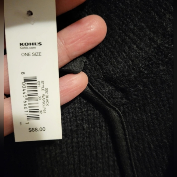 Apt. 9 Black Shawl One Size - Picture 4 of 10